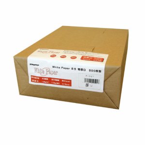Nagatoya ナ-521 ホワイトペーパー B5 特厚口 110kg (320-1701) 1冊=500枚