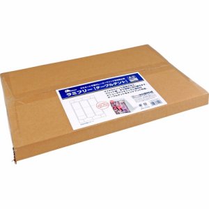中川製作所 0000-302-LFS6 ラミフリー テーブルテント A3 3面 (420-2738) 1箱=100枚
