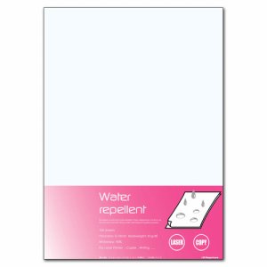 Nagatoya ナ-WR102 撥水紙 ウォーターリペレント A3 中厚口 81g (128-4393) 1冊=100枚