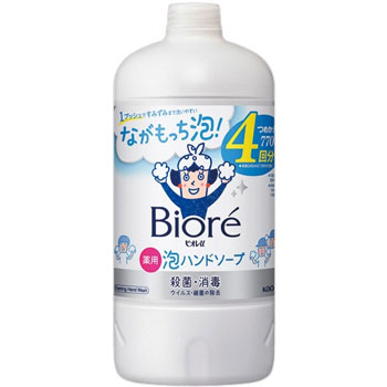 花王 416001 ビオレu 薬用泡ハンドソープ マイルドシトラスの香り つめかえ用 770ml