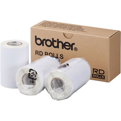 BROTHER RD-M09J1 RJ-4030/4040用プレカット紙ラベル（PDラベルC） 3本