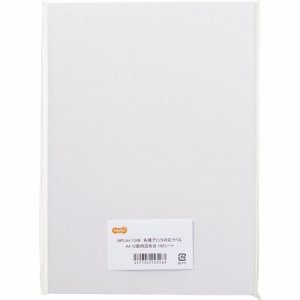 MPLA4-124B 各種プリンタ対応ラベル A4 12面 86.4×42.3mm 四辺余白付 汎用品 (427-2472) 1