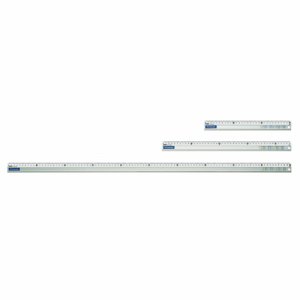 ライオン AL-30 アルミカッティング定規 30CM (417-7487)