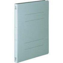 OSHD-A4SB 丈夫なフラットファイル A4タテ 背幅23mm ブルー 1セット100冊 汎用品 (912-2990) 1セ