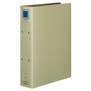 コクヨ フ-VM650M チューブファイル(保存用) 片開キ A4タテ 2穴 500枚収容 50mmトジ 背幅67mm グレー