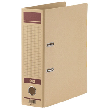 HRNA4SQ-R 保存用レバー式アーチファイルN A4タテ 背幅83mm 赤 汎用品