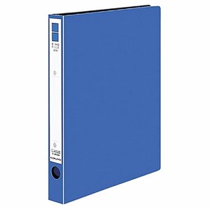 コクヨ フ-UR430NB リングファイル(ER・PP表紙) A4タテ 2穴 220枚収容 背幅39mm 青 (118-7557