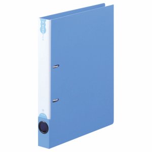 TD-A4-B PP表紙Dリングファイル A4タテ 2穴 背幅38mm ブルー 汎用品
