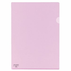 コクヨ フ-TC750N-5 クリヤーホルダー スーパークリヤー10(テン) A4 ラベンダー (019-1647) 1パック=
