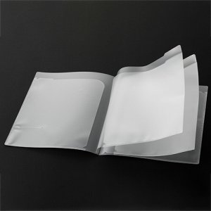 CPH-A4-6C クリアポケットホルダー A4タテ(見開きA3) 6ポケット 汎用品 (312-1995)