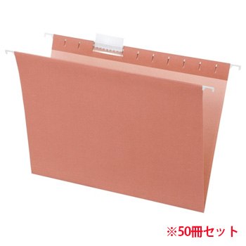 TCHF-A4-PK ハンギングフォルダー A4 ピンク 1セット50冊 汎用品 (911-4384) 1セット＝50冊(5冊×