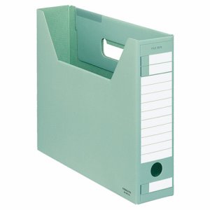 コクヨ A4-SFD-G ファイルボックス-FS(Dタイプ) A4ヨコ 背幅75mm 緑 (011-9504) 1パック＝5冊