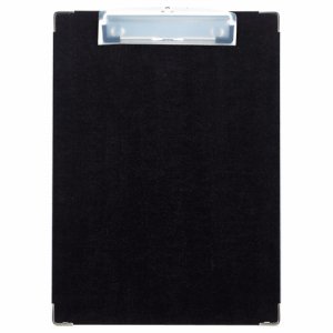 TYB5E-D 用箋挟 B5タテ ブラック 汎用品 (416-9291)