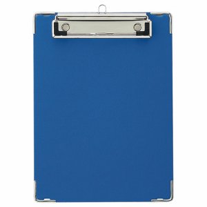 TYB-A5E 用箋挟 A5タテ ブルー 汎用品 (315-6834)
