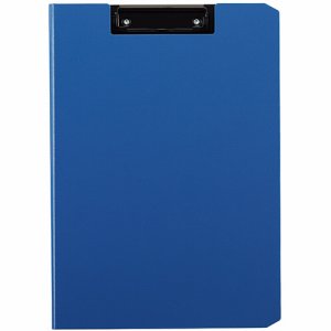 OCF-A4E-BL クリップファイル A4タテ ブルー 汎用品