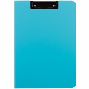 OCF-A4E-LB クリップファイル A4タテ ライトブルー 汎用品