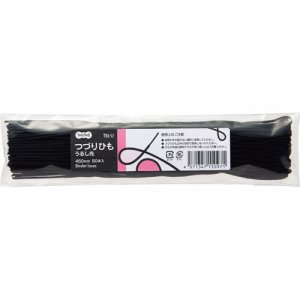 TBL50-U つづりひも 450mm うるし先 汎用品 (218-9293) 1パック=50本