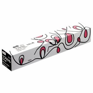 074-21 つづりひも 450mm うるし先 PP糸16本織+スフ糸16本織 1000本セット 汎用品 (912-9271)