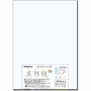 Nagatoya ナ-961 OAマルチケント紙 美彩紙 B5 (519-9204) 1パック=50枚