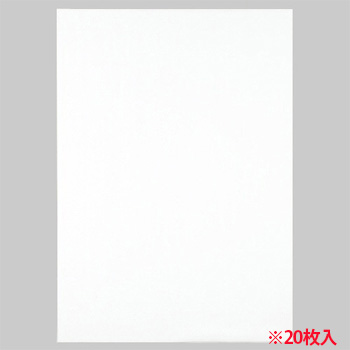 TMM-W 模造紙(プルタイプ) 本体 765×1085mm 無地 ホワイト 汎用品 (814-4072) 1ケース=20枚