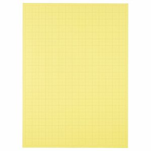 TMH50-C 模造紙(プルタイプ) 本体 788×1085mm 50mm方眼 クリーム 汎用品 (814-4119) 1ケース