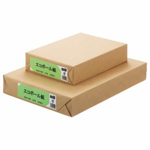 EBA4-100P エコボール紙 A4 450G／M2 汎用品 (514-2149) 1パック＝100枚