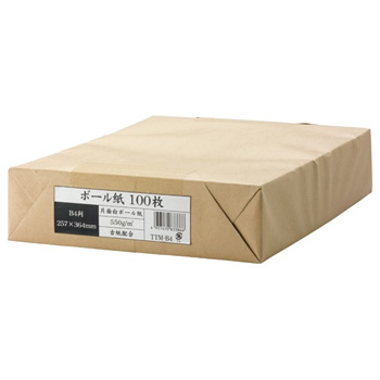 今村紙工 TTM-B4 ボール紙 B4 業務用パック