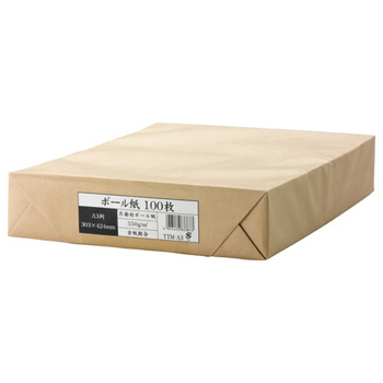 今村紙工 TTM-A3 ボール紙 A3 業務用パック