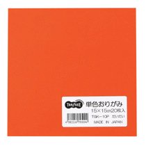 TGK-10P 単色おりがみ だいだい 汎用品