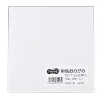 TGK-22P 単色おりがみ しろ 汎用品