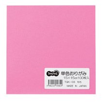 TGK-03 単色おりがみ もも 汎用品