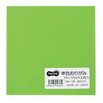 TGK-06 単色おりがみ きみどり 汎用品