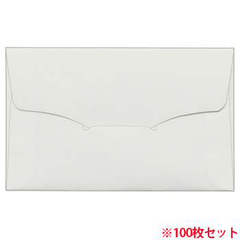 TMT-10 名刺型封筒 112×70mm タント 116.3G 100枚セット 汎用品 (912-0870) 1セット=100