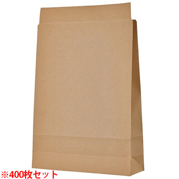 TTB-TB 宅配袋 大 茶 封かんテープ付 400枚セット 汎用品 (913-4617) 1セット=400枚(100枚×4パッ