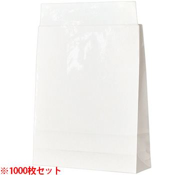 TTWP-S 宅配袋 PPフィルム加工 小 白 封かんテープ付 1セット1000枚 汎用品 (913-4603) 1セット=10
