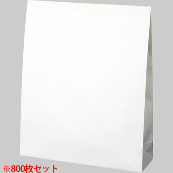 TKT-S 宅配袋 晒片つや 小 白 封かんテープ付 800枚セット 汎用品 (911-7440) 1セット=800枚(100枚