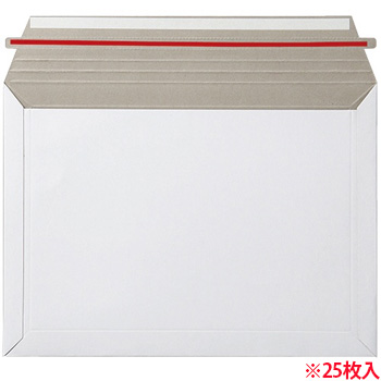 BNF-KF-25 ビジネス封筒 開封テープあり 340×250mm 350G/M2 25枚パック 汎用品 (118-5579)