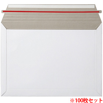 BNF-KF-25 ビジネス封筒 開封テープあり 340×250mm 350G/M2 100枚セット 汎用品 (912-9421