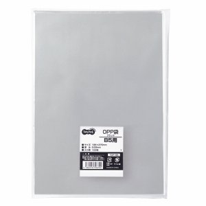 TOP195 OPP袋 フラット B5用 195×270mm 汎用品 (517-7196) 1パック=100枚