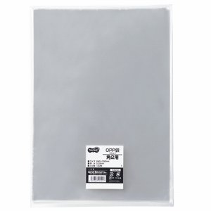 TOP240 OPP袋 フラット 角2 240×332M 汎用品 (814-8087) 1パック=100枚