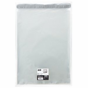 TOP-310FT OPP袋 フタ・テープ付 A3用 310×430+40mm 汎用品 (018-5020) 1パック=100枚