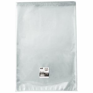 TOP-425FT OPP袋 フタ・テープ付 A2用 425×600+40mm 汎用品 (311-7578) 1パック=100枚