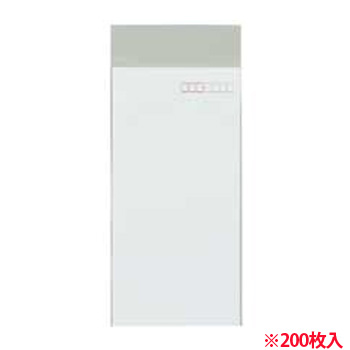 TNP-N3Y フィルム封筒(厚口) 長3 〒枠あり 汎用品 (318-4387) 1パック=200枚