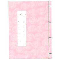 ベ138 和本芳名帳 罫入 桃 汎用品 (319-2382)