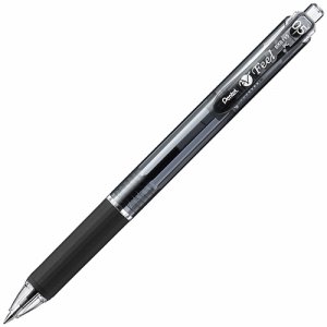 ペンテル BXB115-A 油性ボールペン ビクーニャ フィール 0.5mm 黒 (118-2530)