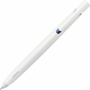 ゼブラ BAS88-BL 油性ボールペン ブレン 0.5mm 青 (軸色:白) (315-0283)