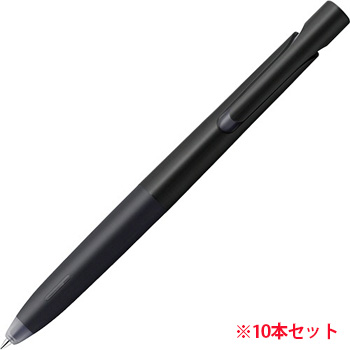 ゼブラ BAS88-BK 油性ボールペン ブレン 0.5mm 黒 (914-3521) 1セット＝10本