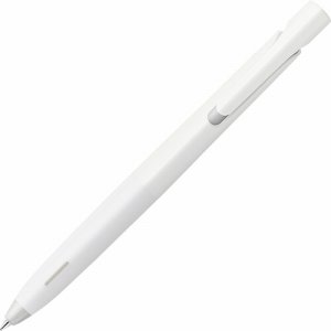ゼブラ BAS88-W 油性ボールペン ブレン 0.5mm 黒 (軸色:白) (914-3604) 1セット＝10本