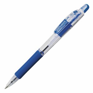 ゼブラ BN10-BL 油性ボールペン ジムノックUK 0.7mm 青 (513-8326)