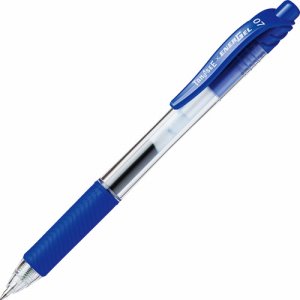 BL107OTSC ノック式ゲルインクボールペン 0.7mm 青 汎用品 (111-6351)